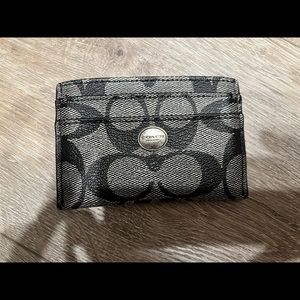 Coach card holder